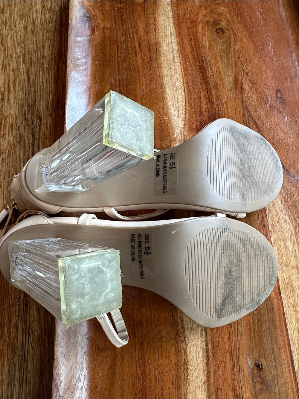 Lulu’s Translucent Heel - Picture 6 of 7
